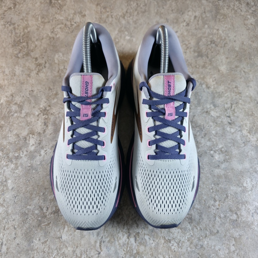 Brooks Ghost 15 Womens Size 8.5 Medium Running Shoes 1203801B492 *Barely Worn. - Picture 2 of 9